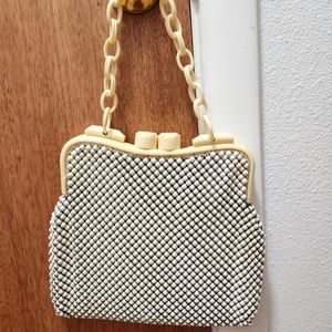 Rare vintage Whiting and Davis chainmail handbag